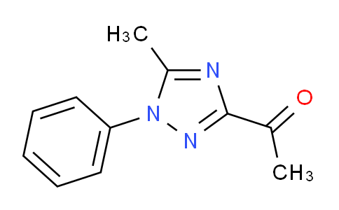 CAS No. 92289-44-6, 1-(5-Methyl-1-phenyl-1H-1,2,4-triazol-3-yl)ethanone