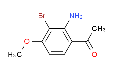 CAS No. 923289-30-9, 1-(2-Amino-3-bromo-4-methoxyphenyl)ethanone
