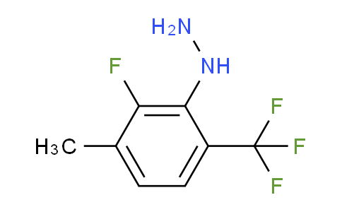 CAS No. 927901-61-9, (2-Fluoro-3-methyl-6-(trifluoromethyl)phenyl)hydrazine