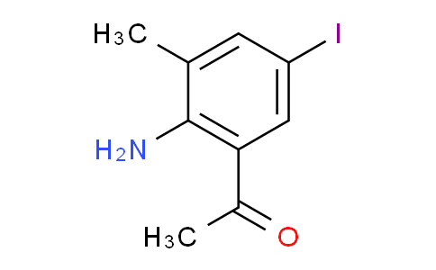 CAS No. 935292-72-1, 1-(2-Amino-5-iodo-3-methylphenyl)ethanone