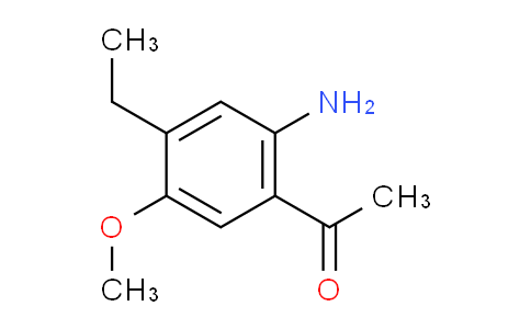 CAS No. 947691-67-0, 1-(2-amino-4-ethyl-5-methoxyphenyl)ethanone