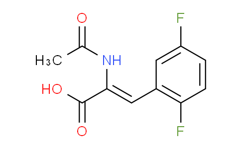 CAS No. 959246-37-8, 2-Acetylamino-3-(2,5-difluorophenyl)acrylicacid