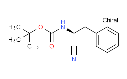 CAS No. 99281-90-0, (S)-tert-Butyl (1-cyano-2-phenylethyl)carbamate