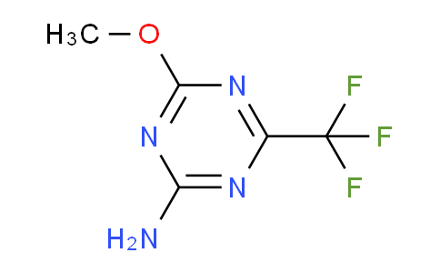 CAS No. 5311-05-7, 4-Methoxy-6-(trifluoromethyl)-1,3,5-triazin-2-amine