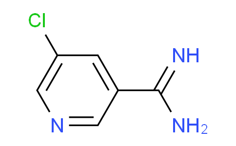 CAS No. 1253792-00-5, 5-chloropyridine-3-carboxamidine