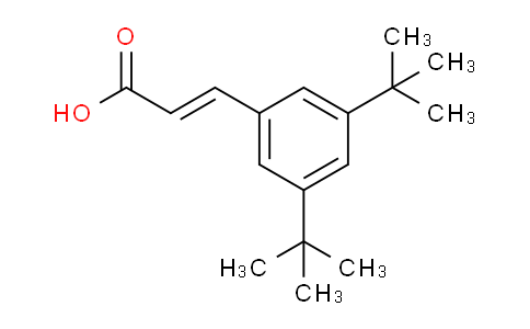 CAS No. 180969-07-7, 3,5-di-t-butylcinnamic acid