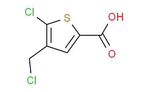 CAS No. 1223748-49-9, 5-Chloro-4-(chloromethyl)thiophene-2-carboxylic acid
