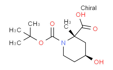 CAS No. 1253790-89-4, (2S,4S)-1-Tert-butyl 2-methyl-4-hydroxypiperidine-1,2-dicarboxylate