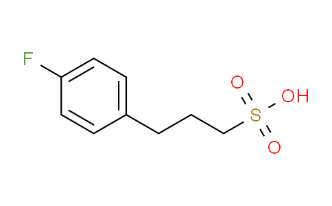 CAS No. 1223748-33-1, 3-(4-Fluorophenyl)propanesulfonic acid