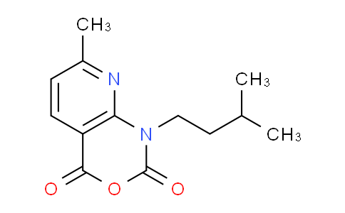 CAS No. 1253789-60-4, 1-isopentyl-7-methyl-1H-pyrido[2,3-d][1,3]oxazine-2,4-dione