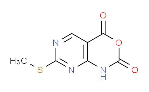 CAS No. 1253789-64-8, 7-(methylthio)-1H-pyrimido[4,5-d][1,3]oxazine-2,4-dione