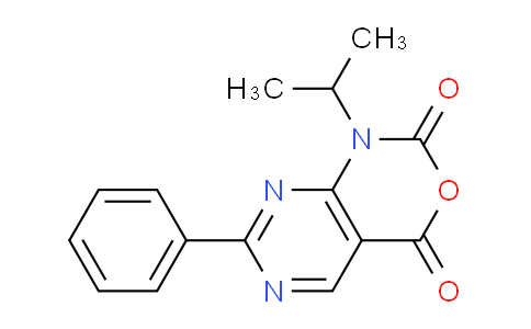 CAS No. 1253792-13-0, 1-Isopropyl-7-phenyl-1H-pyrimido[4,5-d][1,3]oxazine-2,4-dione