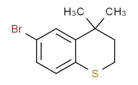 CAS No. 135913-02-9, 6-Bromo-4,4-dimethylthiochroman