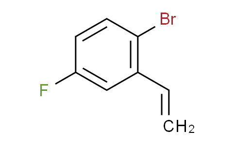 CAS No. 828267-47-6, 1-Bromo-4-fluoro-2-vinylbenzene