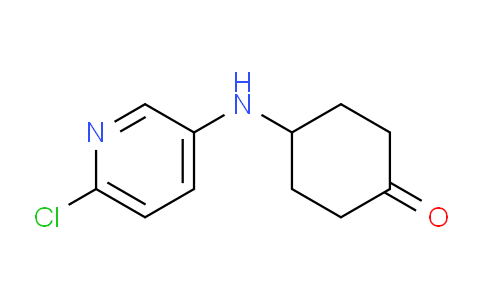 CAS No. 1131605-28-1, 4-(6-chloropyridin-3-ylamino)cyclohexanone
