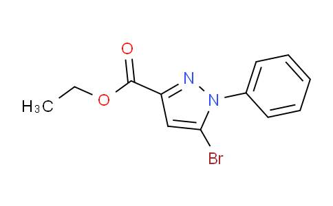 CAS No. 1269294-10-1, 5-Bromo-1-phenyl-1H-pyrazole-3-carboxylic acid ethyl ester