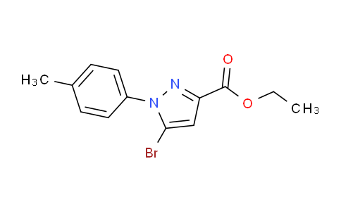 CAS No. 1269291-26-0, 5-Bromo-1-p-tolyl-1H-pyrazole-3-carboxylicacidethylester
