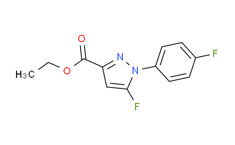 CAS No. 1269292-23-0, ethyl5-fluoro-1-(4-fluorophenyl)-1H-pyrazole-3-carboxylate
