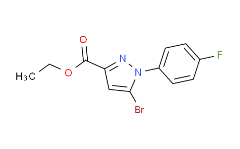 CAS No. 1269290-93-8, ethyl5-bromo-1-(4-fluorophenyl)-1H-pyrazole-3-carboxylate