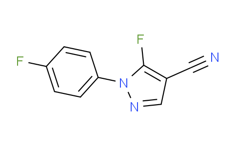CAS No. 1269293-81-3, 5-fluoro-1-(4-fluorophenyl)-1H-pyrazole-4-carbonitrile