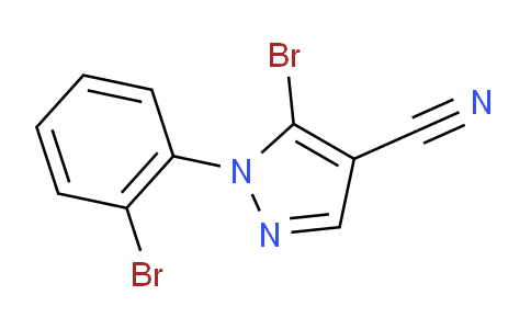 CAS No. 1269291-89-5, 5-Bromo-1-(2-bromophenyl)-1H-pyrazole-4-carbonitrile