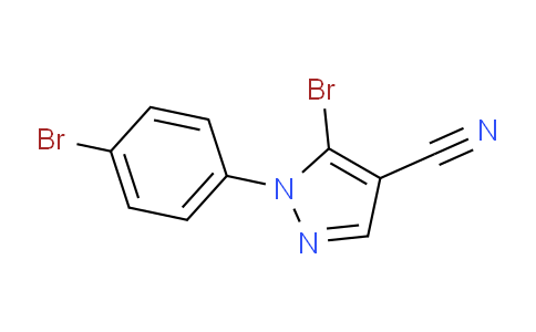 CAS No. 1269293-82-4, 5-bromo-1-(4-bromophenyl)-1H-pyrazole-4-carbonitrile