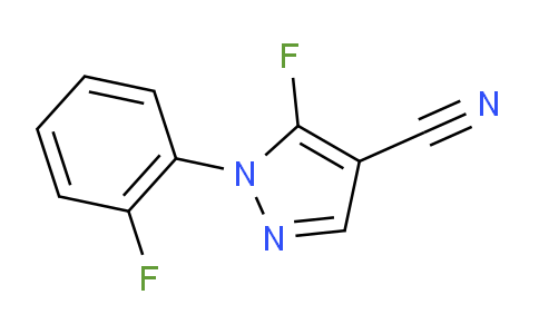 CAS No. 1269292-98-9, 5-Fluoro-1-(2-fluorophenyl)-1H-pyrazole-4-carbonitrile