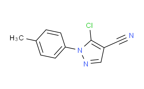 CAS No. 1269292-29-6, 5-Chloro-1-p-tolyl-1H-pyrazole-4-carbonitrile