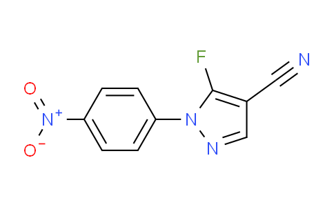 CAS No. 1269290-99-4, 5-Fluoro-1-(4-nitrophenyl)-1H-pyrazole-4-carbonitrile