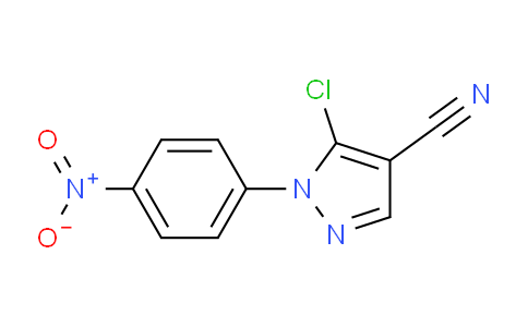 CAS No. 1269292-44-5, 5-chloro-1-(4-nitrophenyl)-1H-pyrazole-4-carbonitrile
