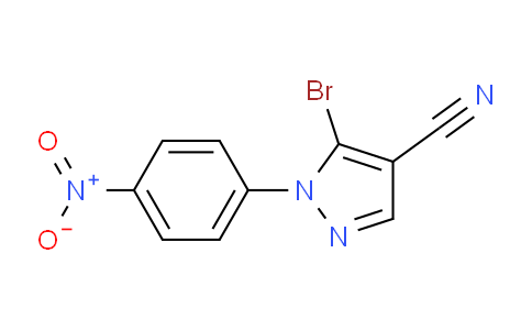 CAS No. 1269290-98-3, 5-Bromo-1-(4-nitrophenyl)-1H-pyrazole-4-carbonitrile