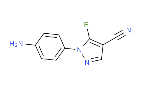 CAS No. 1269293-66-4, 1-(4-Aminophenyl)-5-fluoro-1H-pyrazole-4-carbonitrile