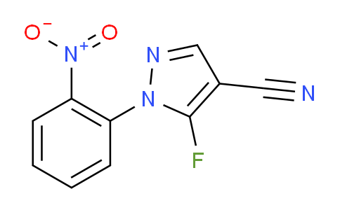 CAS No. 1269292-04-7, 5-Fluoro-1-(2-nitrophenyl)-1H-pyrazole-4-carbonitrile
