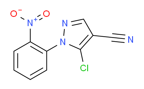 CAS No. 1269292-06-9, 5-Chloro-1-(2-nitrophenyl)-1H-pyrazole-4-carbonitrile