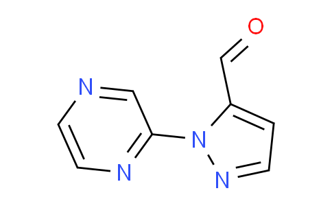 CAS No. 1269293-86-8, 1-(Pyrazin-2-yl)-1H-pyrazole-5-carbaldehyde