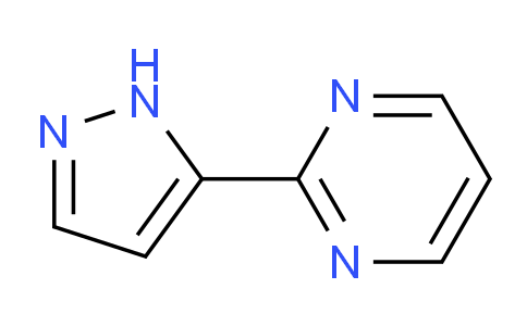 CAS No. 1204608-92-3, 2-(1H-pyrazol-5-yl)pyrimidine