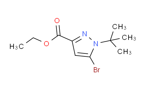 CAS No. 1269293-27-7, Ethyl5-bromo-1-tert-butyl-1H-pyrazole-3-carboxylate