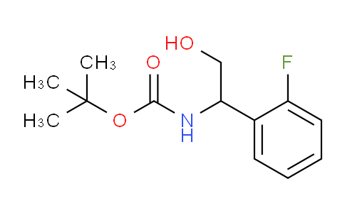 CAS No. 847686-72-0, tert-Butyl (1-(2-fluorophenyl)-2-hydroxyethyl)carbamate