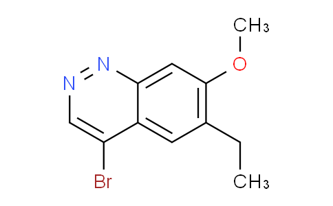 CAS No. 947691-58-9, 4-bromo-6-ethyl-7-methoxycinnoline