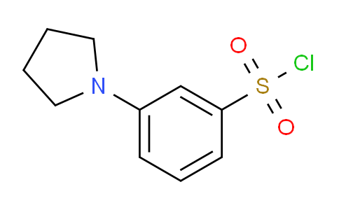 CAS No. 947498-96-6, 3-(Pyrrolidin-1-yl)benzene-1-sulfonyl chloride