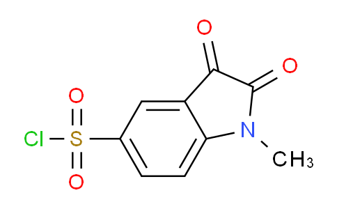 CAS No. 868964-02-7, 1-Methyl-2,3-dioxo-2,3-dihydro-1H-indole-5-sulfonyl chloride