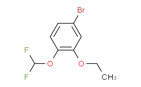 CAS No. 1203598-47-3, 4-BroMo-1-(difluoroMethoxy)-2-ethoxybenzene