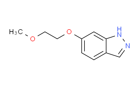 CAS No. 478830-82-9, 6-(2-methoxyethoxy)-1H-indazole