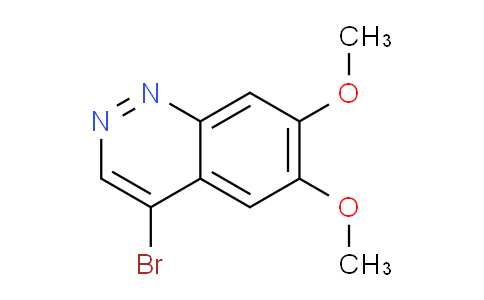 CAS No. 879014-17-2, 4-bromo-6,7-dimethoxycinnoline