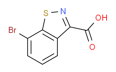 CAS No. 1206606-42-9, 7-bromobenzo[d]isothiazole-3-carboxylicacid