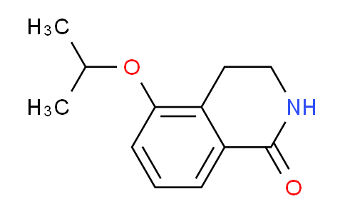 CAS No. 886949-60-6, 5-propan-2-yloxy-3,4-dihydro-2H-isoquinolin-1-one
