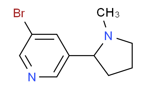 CAS No. 71719-09-0, 3-Bromo-5-(1-methyl-pyrrolidin-2-yl)-pyridine