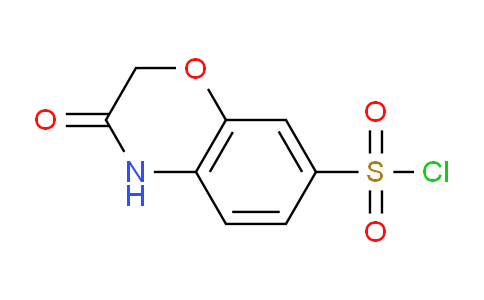 CAS No. 868962-24-7, 3-Oxo-3,4-dihydro-2H-1,4-benzoxazine-7-sulfonyl chloride