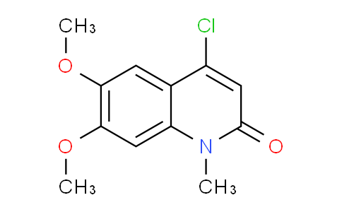 CAS No. 878380-79-1, 4-Chloro-6,7-dimethoxy-1-methylquinolin-2-one