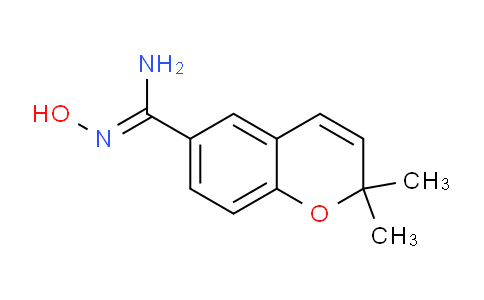 CAS No. 283166-41-6, N'-Hydroxy-2,2-dimethylchromene-6-carboximidamide